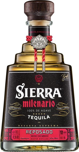 Tequila Sierra Reposado Gold 70cl