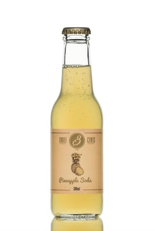 Three Cents Pineapple Soda, EW 20cl x24