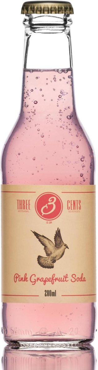 Three Cents Pink Grapefruits, EW 20cl x24