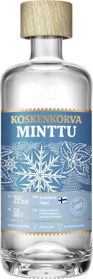 Vodka Koskenkorva, Minttu Likör 50cl