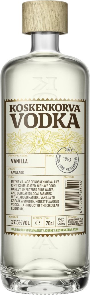 Vodka Koskenkorva Vanilla 70cl