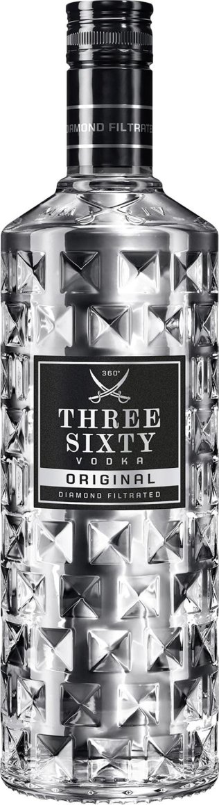 Vodka Three Sixty Original 70cl