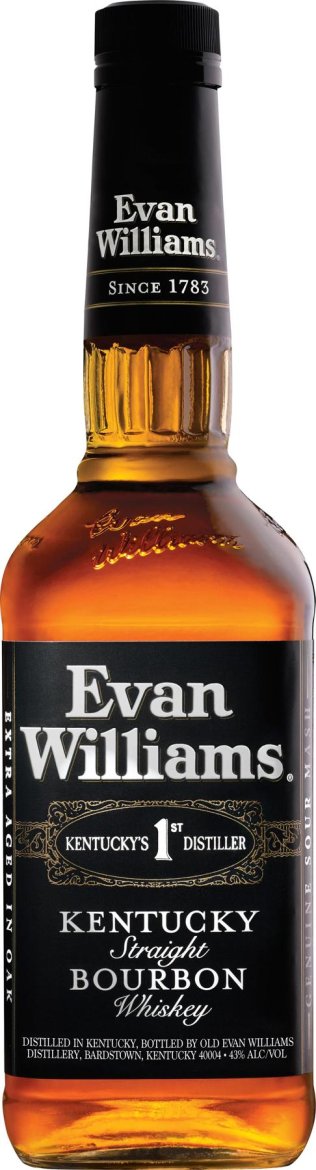 Whisky Evan Williams, Black Label 70cl