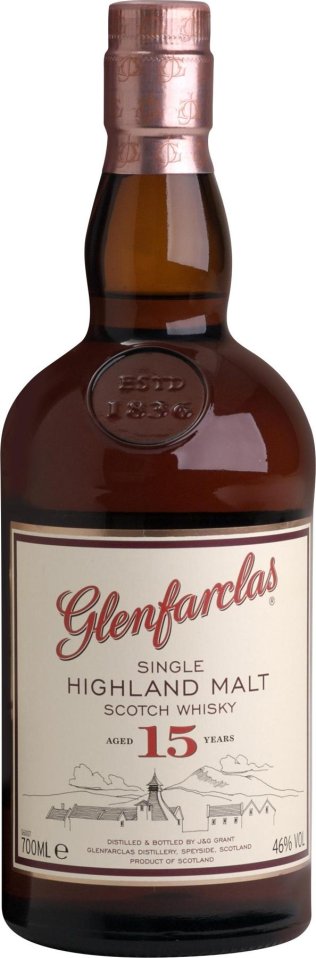 Whisky Glenfarclas Malt, 15 Years Old 70cl