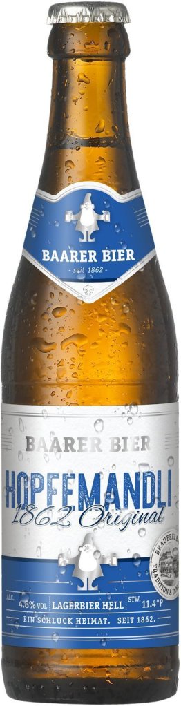 Baarer Hopfemandli 1862 Original MW 33cl 24x