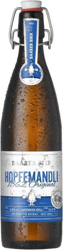 Baarer Hopfemandli 1862 Original MW 58cl 15x