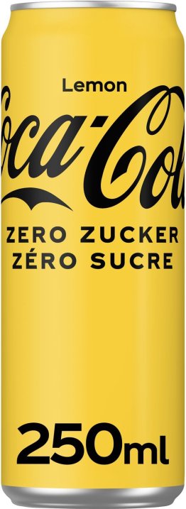 Coca Cola Zero Lemon Dosen 25cl 24x