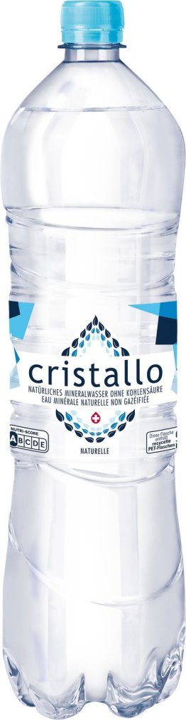 Cristallo blau PET EW im Harass 150cl 6x