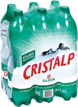 Cristalp Grün PET Six Pack 150cl 6x