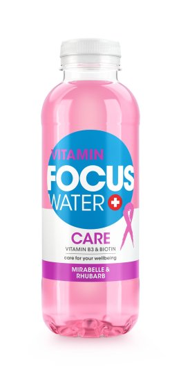 Focuswater Mirabelle 12 EW & Rhabarber (care) 50cl 12x