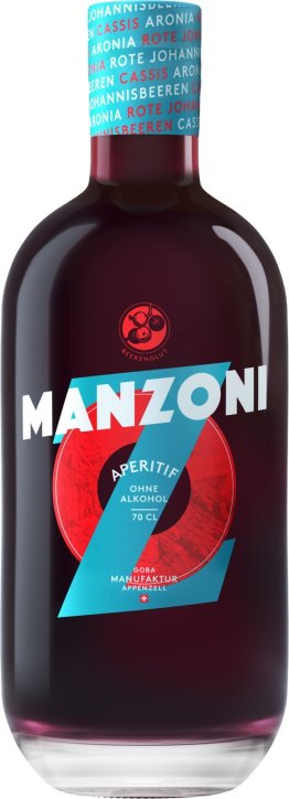 Goba Aperitif Manzoni ohne Alkohol 70cl 6x