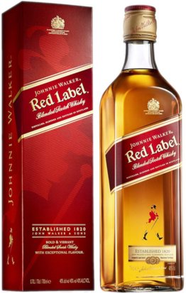 J. W. Red Label Scotch 70cl