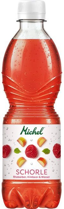 Michel Schorle Rhabarber Himbeer PET EW 50cl 24x