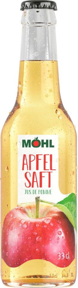 Möhl Apfelsaft MW 33cl 24x