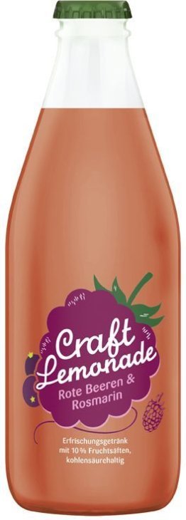 Rhäzünser Craft Lemonade EW Rote Beere/Rosmarin 6x4er Pack 33cl 24x