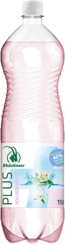 Rhäzünser Plus Holunderblüte PET 150cl 6x