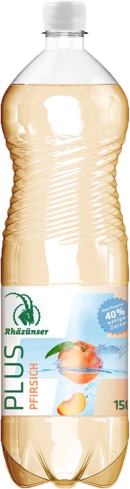 Rhäzünser Plus Pfirsich PET EW 150cl 6x