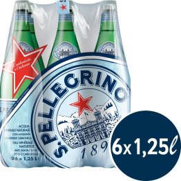 San Pellegrino PET Schrumpf 125cl 6x
