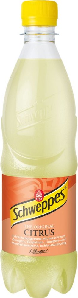 Schweppes Citrus Fruits PET EW Six Pack 50cl 24x