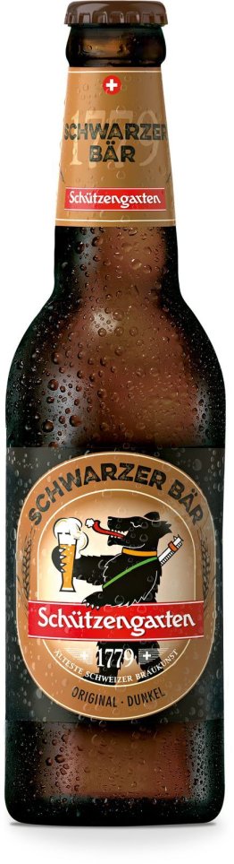 Schützengarten schwarzer Bär 8x33 EW 33cl 8x