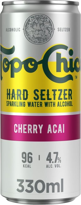 Topo Chico Cherry Acai Hard Seltzer Dosen 33cl 12x