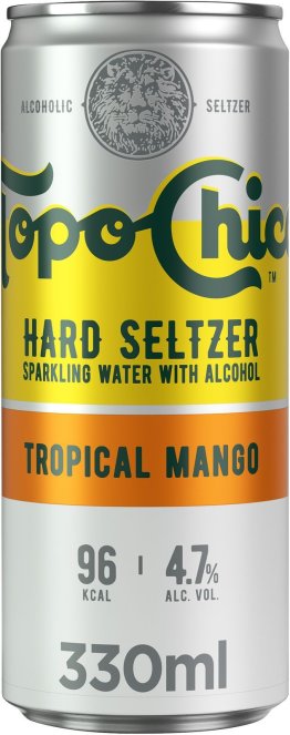 Topo Chico Tropical Mango Hard Seltzer Dosen 33cl 12x