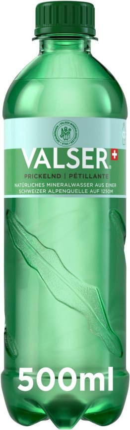 Valser Prickelnd PET EW Six Pack 50cl 24x