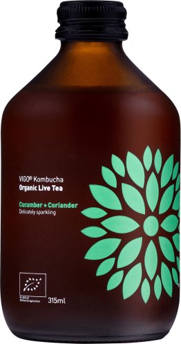 Vigo Kombucha Gurke/Koriander 31.5cl 8x