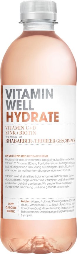 Vitamin Well Hydrate PET EW 50cl 12x