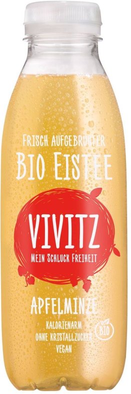 Vivitz Bio Eistee Apfel Minze* PET EW 50cl 24x