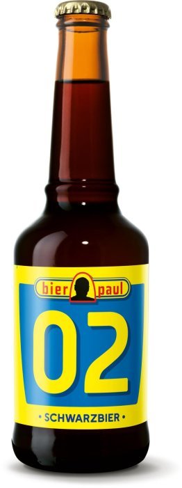 bier paul 02 Schwarzbier MW 33cl x20