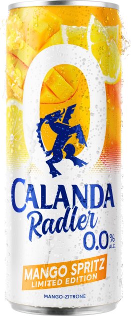 Calanda Radler Mango 0.0%, Dose 33cl x24