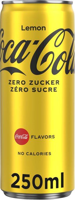 Coca Cola Zero Lemon Dosen 25cl 24x