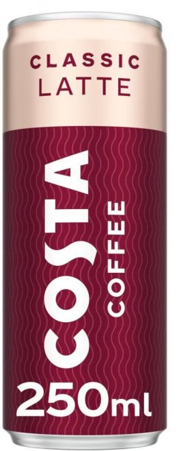 Costa Coffee Latte Dosen 25cl x12