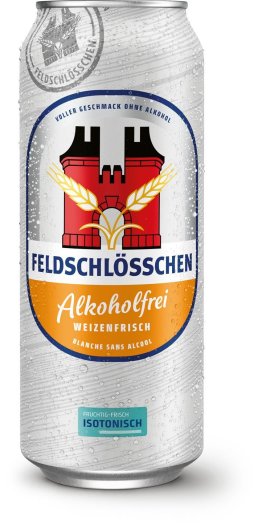 Feldschlösschen Weizenfrisch, Alkoholfrei Dose 4x6* 50cl x24