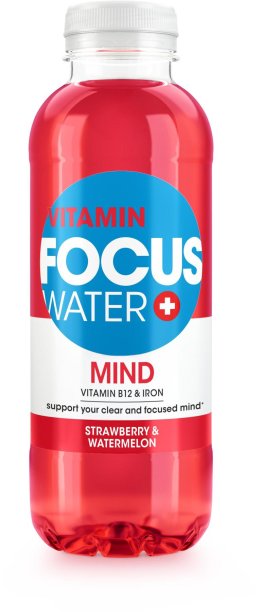 Focuswater Erdbeere Mind 50cl x12