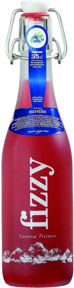 Gazosa Fizzy Mirtillo MW, Heidelbeere 35cl x20