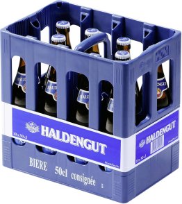 Haldengut Lager MW, 10er Harass 50cl x10