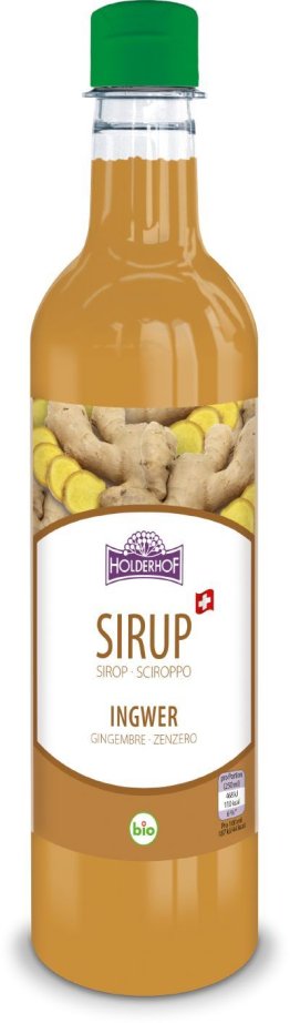 Ingwer Bio Sirup, PET EW Holderhof 50cl x6