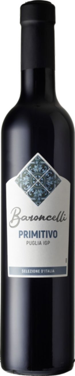 Primitivo Puglia IGP, Baroncelli Selezione d'Italia 50cl x6