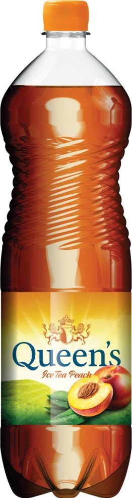 Queen's Ice Tea Peach PET EW, Six Pack 150cl x6