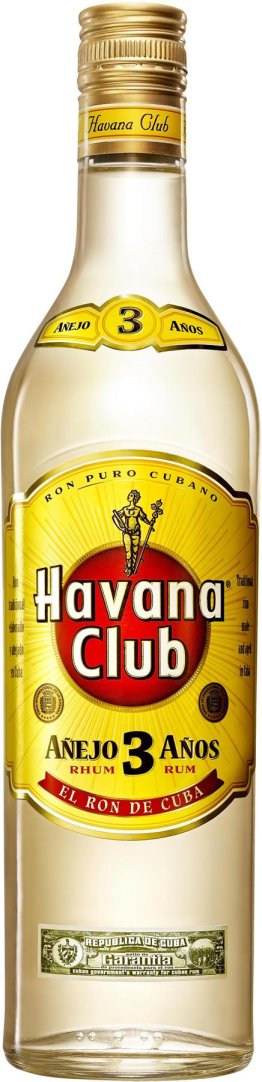 Rum Havana Añejo, 3 Anos 70cl