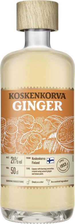 Vodka Koskenkorva, Ginger Likör 50cl