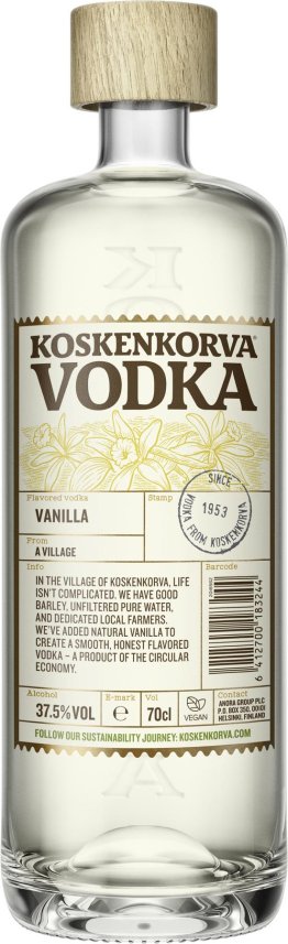 Vodka Koskenkorva Vanilla 70cl
