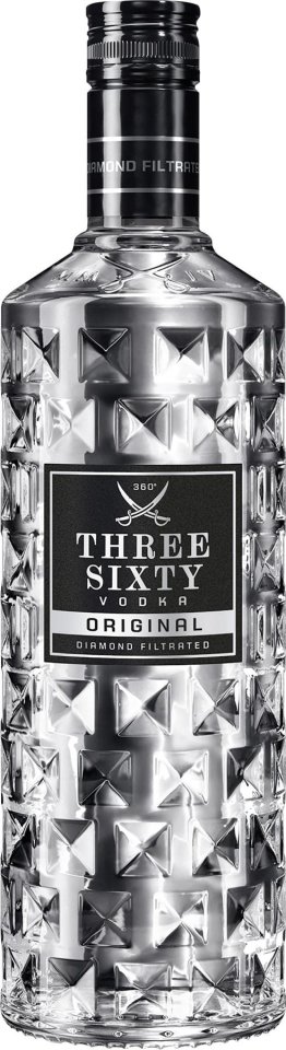 Vodka Three Sixty Original 70cl