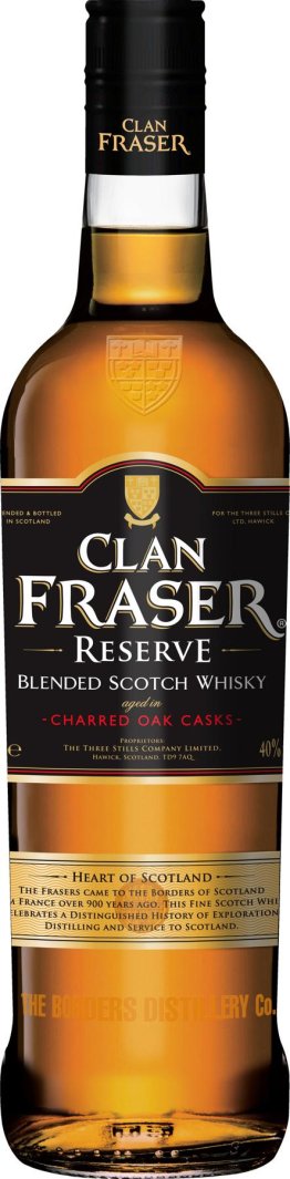 Whisky Clan Fraser Blended, Scotch Whisky 70cl