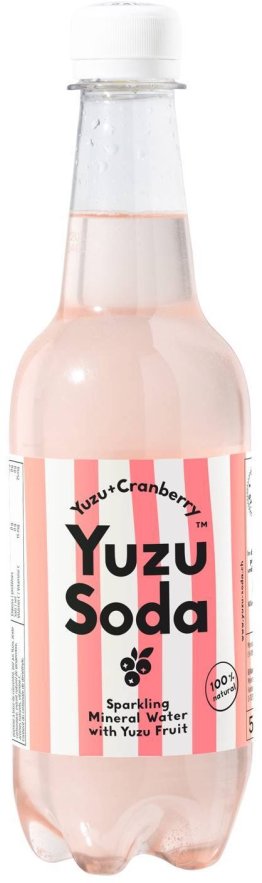 Yuzu Soda + Cranbery PET EW, 50cl x24