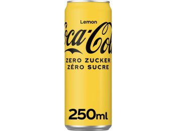 Coca Cola Zero Lemon Dosen 25cl x24