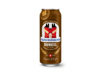 Feldschlösschen Dunkel, Brune Dose 4x6* 50cl x24