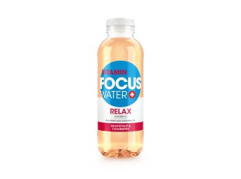 Focuswater Grapefruit &, Cranberry Relax 50cl x12